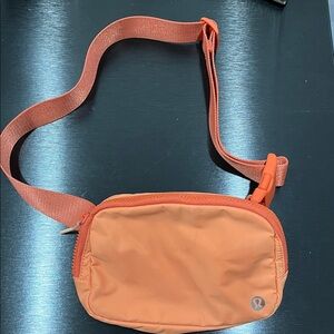 Lululemon Everywhere Belt Bag 1L Unisex Bag Orange Peach Athleisure Casual Lulu